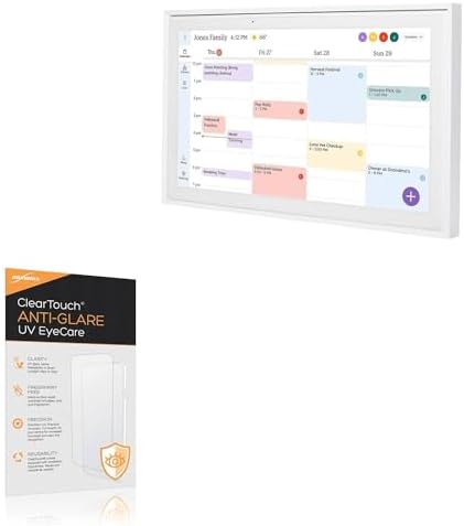 BoxWave screen protector anti-glare matte finish close up