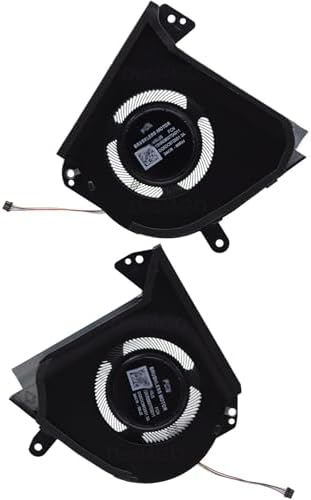 Complete contents package showcasing the dual laptop internal processors fans alongside two tubes of thermal grease.