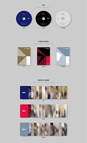 Official K-pop music album extra photocard set featuring various member close-up collectible cards.