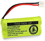 Kruta BT28433 2.4V 800mAh Ni-MH replacement battery close up view