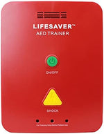 Lifesaver AED trainers and kneeling pads included in the CPR Savers instructor kit.
