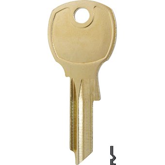 Ilco National NA14 Brass Key Blanks box front view commercial hardware