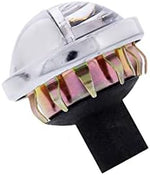 United Pacific classic car replacement LED license light illustrating the compact snap fit design profile
