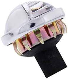 United Pacific classic car replacement LED license light illustrating the compact snap fit design profile