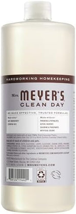 Mrs. Meyer's concentrated lavender all-purpose cleaner label details.