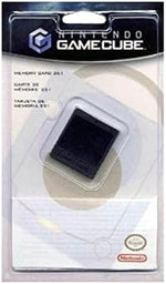 Authentic imported game console storage card showing connection interface pins.