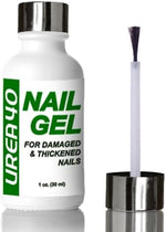 Urea 40 percent nail gel brush applicator for thick toenails and calluses