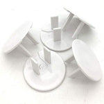 Set of 62 Vmaisi socket covers for childproofing unused outlets
