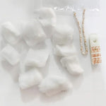 Replacement wick and cotton set for windproof petrol lighters.