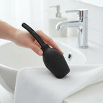 Abyclean 310ml black enema cleaner with detachable nozzle for easy cleaning