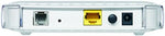 Side profile of Netgear compact DSL modem device