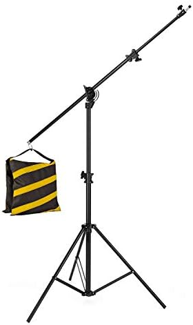 Professional studio gear with Zelarman weight bags attached