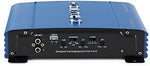 Crunch PowerDriveX 2 channel car audio amplifier side view detailing heavy duty power and ground terminals