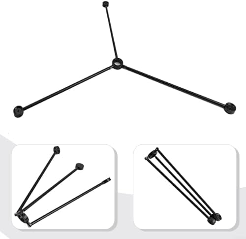 Hosrivae professional surveying tripod stabilizer with twenty-nine millimeter anti-slip round feet.