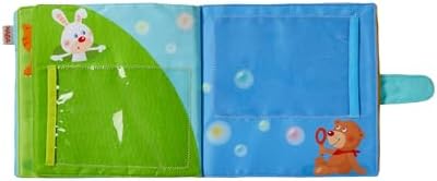 HABA imported plush picture album holding family photographs securely