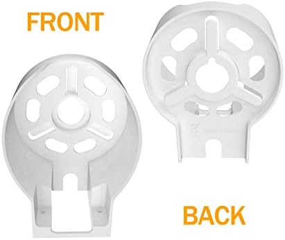 Bangcheer router bracket bottom view highlighting the integrated cable organizer groove for messy wires.
