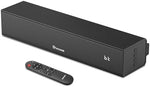 Wohome compact 15 inch TV speaker with built-in subwoofer