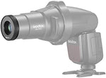 Godox AK-R24 lens mounted on AK-R21 projection attachment