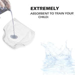 Absorbent inner layer close up of BaeBae Goods baby training underwear