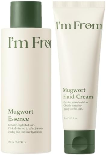 I'm From Mugwort Fluid Cream front view packaging