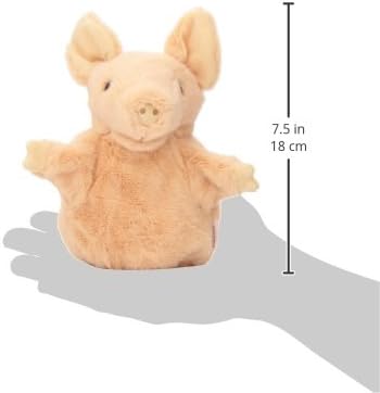 Folkmanis farm animal storytelling puppet being held up for classroom theater