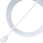 Arlo certified 25 foot outdoor camera power adapter and snap-in magnetic charging cord