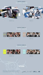 &TEAM Breath Version unboxing layout showcasing the complete physical merchandise inserts and lyric book.