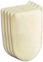 Activated carbon details inside the large filtration cartridge for odor removal.