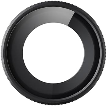 Insta360 GO Ultra Lens Protector showing the screw-on thread design close up