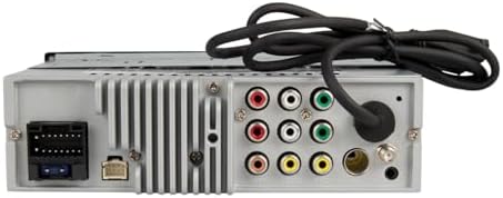 Soundstream single DIN touchscreen head unit showing 10-band digital equalizer settings.