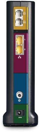 Side profile of Arris T25 DOCSIS 3.1 modem.