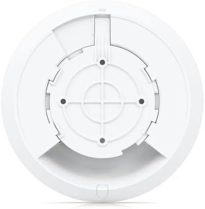 Ubiquiti Networks high speed wireless access point unboxing layout with wall mounting bracket accessories