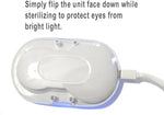 Portable sterilizing case for Starlite Smile gum light device