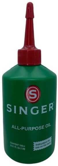 Singer All Purpose Sewing Machine Oil 3.38 Fluid Ounce front view
