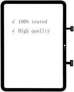 VDASO 10.9 inch front glass replacement showing 9H tempered glass scratch resistant surface details