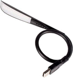EBYPHAN flexible keyboard light showing the adjustable silicone gooseneck arm