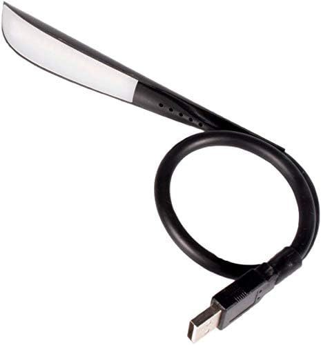 EBYPHAN flexible keyboard light showing the adjustable silicone gooseneck arm