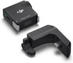DJI RS AI subject recognition component highlighting the tricolor LED status indicator ring.