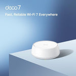TP-Link Deco BE3600 mesh system dual 2.5G ports close up view