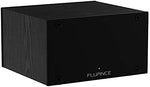 Fluance PA10 Preamplifier rear panel highlighting gold-plated RCA inputs outputs and ground terminal connections.
