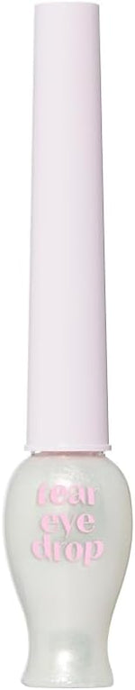 ETUDE Tear Drop Eyeliner, Crystal & Opal Glitter, Smudge-Proof Sparkle, Long-Lasting Formula, All Skin Tone Friendly, Korean Makeup, Beauty, White Tear (0.271 Fl Oz) - Image 10