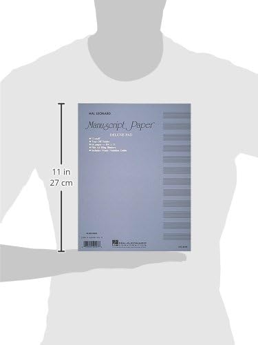 Manuscript Paper (Deluxe Pad)(Blue Cover) - Image 7