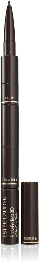 Este Lauder BrowPerfect 3D All-In-One Styler with Eyebrow Gel, Pencil & Powder plus Spooled Brush - Image 12