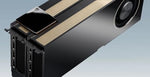 NVIDIA P3651 NVLink bridge dual graphics card connection close up