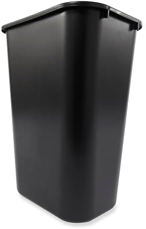 Rubbermaid FG295700BLA Wastebasket Large 41 Qt Black - Image 3