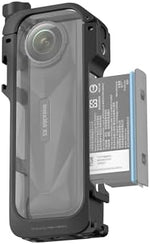 Insta360 X5 Utility Frame base view showing the integrated one-fourth inch mounting point connection.
