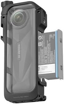 Insta360 X5 Utility Frame base view showing the integrated one-fourth inch mounting point connection.