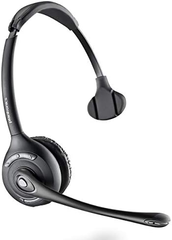 Plantronics CS510 wireless charging base and headset system.