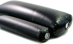 Durable leak proof cap detail on sandbag filler