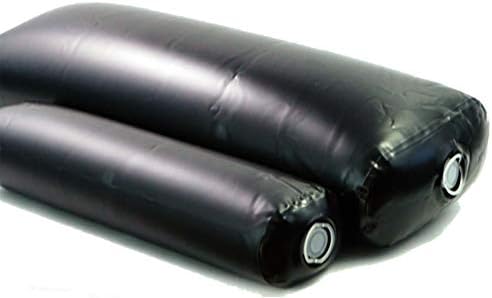 Durable leak proof cap detail on sandbag filler